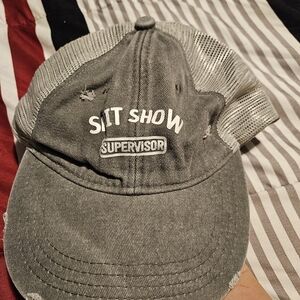 Gray SIT SHOW Supervisor Cap
